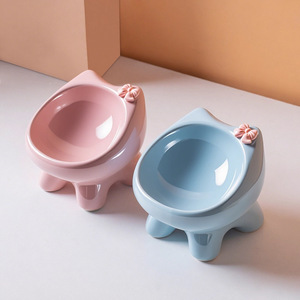 Mangkuk Kucing Super Lucu dengan Bentuk Pita dan Telinga Kucing, Mangkuk Makan Nasi Anjing, Wadah Makanan Kucing, Perlengkapan Hewan Peliharaan - Product Image 6