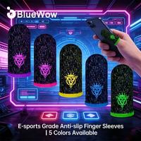 Les manchons pour doigts en fibre d'argent sont durables, antidérapants et compatibles avec les écrans tactiles, conçus spécifiquement pour les jeux mobiles.