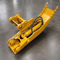 Kit de pince hydraulique robuste pour godet d'excavatrice, accessoire de fixation pour engins de construction