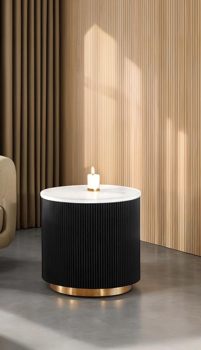 Black + Gold + White