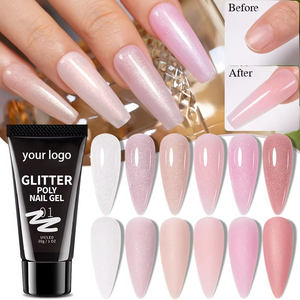 Venta al por mayor <span class=keywords><strong>de</strong></span> nuevos materiales: Gel constructor <span class=keywords><strong>de</strong></span> poligel para extensión <span class=keywords><strong>de</strong></span> uñas, sin HEMA ni TPO, gel acrílico para extensión <span class=keywords><strong>de</strong></span> uñas. - Product Image 1