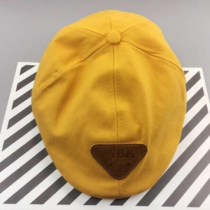Chapeau bébé tendance, chapeau bébé garçon en coton et lin élégant, béret élastique, chapeau pour enfants, accessoires pour bébé de 1 à 4 ans - Product Image 6