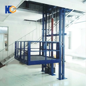 <span class=keywords><strong>Precio</strong></span> directo de fábrica, plataforma elevadora de riel de guía, grado industrial, capacidad de carga de 3000kg, elevador de carga Vertical - Product Image 3