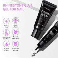 Colle à ongles diamant super forte RS et colle pour faux ongles sans HEMA ni TPO, adhésif gel pour strass, logo personnalisé, vernis gel 3D pour ongles
