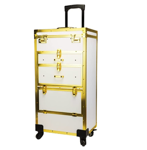 Boîte à outils valise coiffeur barbier boîte de rangement <span class=keywords><strong>coiffure</strong></span> grande capacité bagages avec tiroir étui personnalisé mode personnalisée - Product Image 1