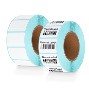 תווית סופרמרקט באיכות גבוהה 60 * 40mm סולם תווית מחיר מדבקה בר קוד תווית מחיר להדפסה תרמית - Product Image 5