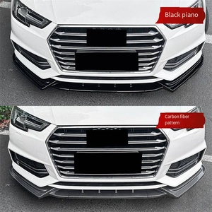 Veidt Adatto per <span class=keywords><strong>Audi</strong></span> A4 S4 B9 Sline 2017-2019, Spoiler Anteriore, Labbro Frontale, Parti di Modifica Transfrontaliere - Product Image 4