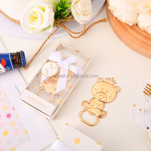 <strong>Baby</strong> Shower Favors Gifts Crown Bear Bottle Opener Key Ring Tools Wedding Favors Holiday Giveaways <strong>for</strong> Guests - Product Image 4