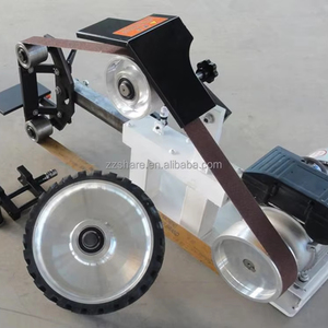 2 X 72 Belt Grinding Machine Metal Plate <strong>Sand</strong> Knife Belt <strong>Grinder</strong> Machine - Product Image 4