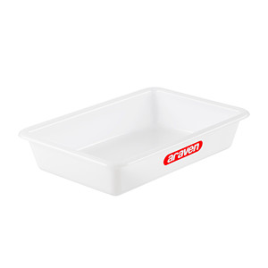 Recipiente para alimentos de polietileno de alta densidad 34.5 × 23 × 7 h cm, 3 L Araven - Product Image 1