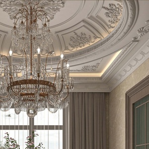 Les arcs <span class=keywords><strong>en</strong></span> plâtre de polyuréthane EverWall peuvent être peints et personnalisés Moulage de corniche incurvé doux pour <span class=keywords><strong>plafond</strong></span> - Product Image 5
