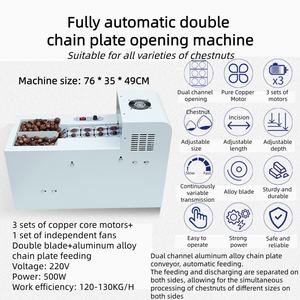 Machine à ouvrir les châtaignes automatique à profondeur réglable, moteur en cuivre pur <span class=keywords><strong>de</strong></span> qualité supérieure, à vendre - Product Image 5