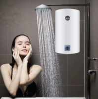 Penjualan Terlaris: Pemanas Air Listrik Hotel 50L Tipe Ember Vertikal Berbahan Logam dengan Tangki Dalam Stainless Steel Satu Tangki, Hemat Energi Kelas A