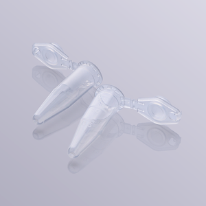 Tubos de Centrífuga Conicos com Tampa Rosqueada de 1,5ml, Não Estéreis, Material PP para Uso em Laboratório - Product Image 1