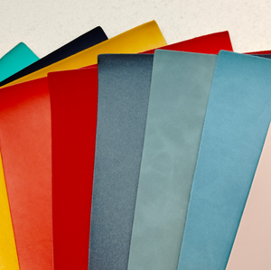 Wholesale High Quality PU Printed Thermal Discolor Embossed PU <strong>Leather</strong> for Notebook and <strong>Diary</strong> - Product Image 2