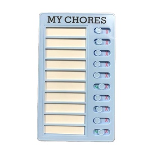 Nouveau design Multi-Purpose Checklist Sticky Notes Quotidien Hebdomadaire Mensuel Planificateur Bloc-Notes Enfants Plan Board - Product Image 6