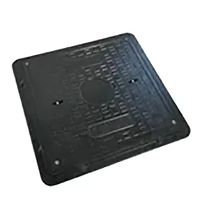 Coperchio per pozzetto in ghisa sferoidale D400 EN124 in offerta speciale, certificato CE/ISO9001, rivestito in bitume per costruzioni stradali municipali - Product Image 6