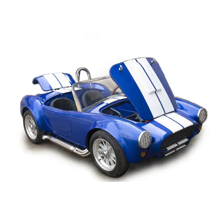 Shelby Cobra Ride-On Vehicle Toy Car with 60V/50AH Lithium Battery Ride-On Vehicle Widened Model