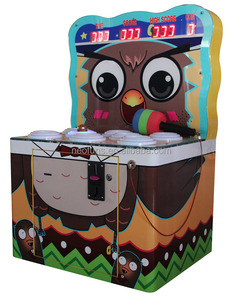 LED Crazy Frog Coin Operated niños golpear martillo <span class=keywords><strong>Whack</strong></span> <span class=keywords><strong>a</strong></span> <span class=keywords><strong>mole</strong></span> redención de golpe martillo juego de arcade máquina de China - Product Image 5