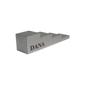 บล็อกสอบเทียบอัลตราโซนิก Xtester-DANA 4 ขั้นตอน 56710 ขั้นตอน ผลิตจากเหล็กกล้าคาร์บอนและสแตนเลส สำหรับการวัดความหนาด้วยอัลตราโซนิก - Product Image 3