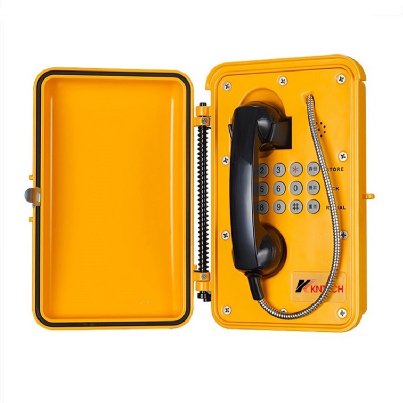 KNSP 10 Vandal Resistant Weatherproof Yellow