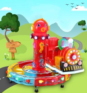 Venta caliente pista de entretenimiento Tipo de dibujos animados niños paseo moneda tren juego - Product Image 2