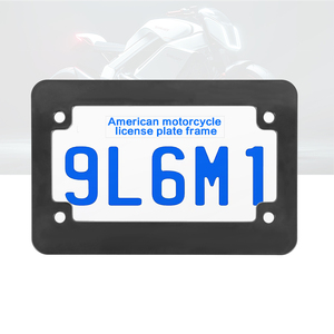 Venta al por mayor de marcos de plástico para matrículas de motocicletas y soportes para Matrículas traseras en los Estados Unidos - Product Image 1