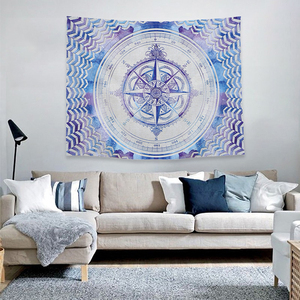 Indio Mandala tapiz decorativo colgante de pared Bohemia playa estera de Yoga Mat colcha de tela de mesa tapiz - Product Image 5
