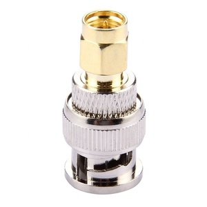 อะแดปเตอร์เชื่อมต่อสัญญาณเสียง RF แบบตรง BNC ตัวผู้ ต่อกับ SMA ตัวผู้ ลดราคาพิเศษ - Product Image 1