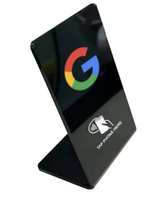 Présentoir de table Sunlan NFC support acrylique étanche/résistant aux intempéries pour 13.56MHz NTAG215 compatible Google Review