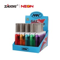 Briquet à bougie au Butane avec Logo personnalisé, coupe-vent, rechargeable, pistolet à gaz à Jet, briquet de cuisine pour barbecue
