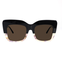 2025 nouvelle Collection luxe pleine jante oeil de chat à la mode surdimensionné concepteur stratification acétate UV400 lunettes de soleil pour les femmes