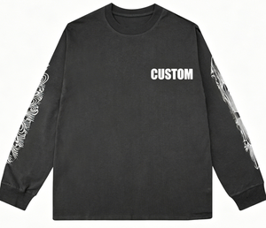 Felpa Senza Maniche Personalizzata da Uomo in Cotone Pesante 100% con Motivo Tinta Unita e Cordoncini per l'Inverno - Product Image 2