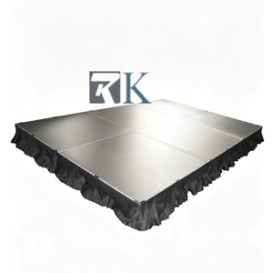 Scène mobile légère, plateforme de scène pliable en alliage d'aluminium pour événements en plein air - Product Image 1