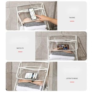 Vente chaude Transparent Salle De Bains Sac De Rangement Suspendu Armoire Étanche Jouet Vêtements De Stockage sur Mur Ensemble De Plusieurs Tailles Disponibles - Product Image 3