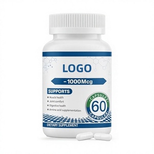 Cápsulas de Soporte Muscular y Articular con Extracto de Mariscos 1000mcg, Nuevo Complejo Corporal Pro, Sin GMO, Sin Gluten, Mejora la Densidad Ósea, 60 Cápsulas - Product Image 2