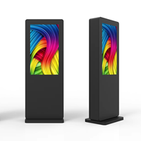 Kiosque publicitaire numérique tout-en-un à écran tactile LCD, avec SDK, pour ascenseur, sur pied, multi-écrans, pour magasin de détail