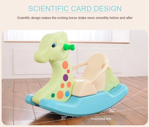 Famille jouets éducatifs préscolaires maternelle animaux en plastique cheval à bascule jouet pour <span class=keywords><strong>les</strong></span> enfants - Product Image 5