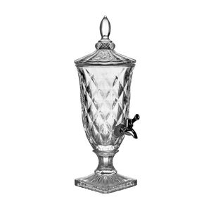 Mason J2L Distributeur <span class=keywords><strong>de</strong></span> boissons en verre <span class=keywords><strong>de</strong></span> 1 gallon Verrerie vide pour jus Bière Vin Liqueur Kombucha Poinçon glacé Couvercle en métal pour les fêtes - Product Image 6