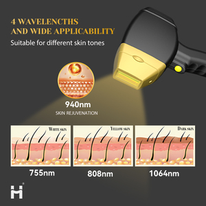 2 trong 1 Diode và Pico Laser picosecond q-switched Laser loại bỏ hình xăm Máy Diode tẩy lông bằng laser với picosecond - Product Image 4
