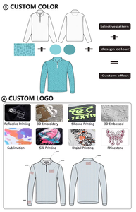 Custom Logo Premium Golf Clothing <strong>Men's</strong> Quarter Zip Short Sleeve Windshirt Golf <strong>Pullover</strong> for <strong>Men</strong> - Product Image 6