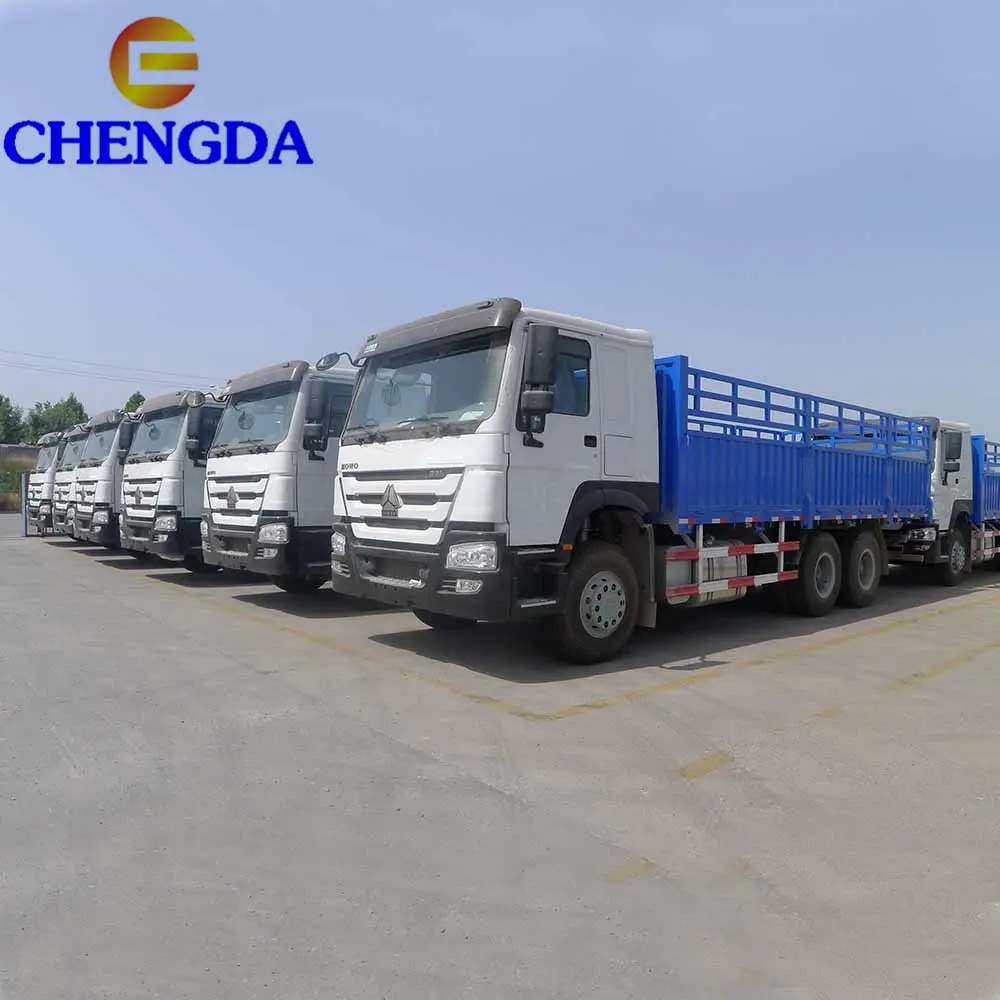 Preço da china sinocaminhão howo usado 6x4 20 toneladas caminhões de carga diesel à venda