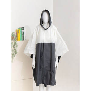 Chubasquero de dos tonos Pancho adulto - Product Image 1