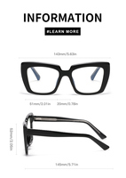 Mode féminine solide photochromique Photogray oeil de chat montures de lunettes optiques Anti lumière bleue couleur bloquant les lunettes optiques