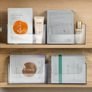 Cosmetic Storage <b>Box</b> 4 In 1 Transparent Tiered Shelf <b>Makeup</b> Organizer For Bathroom Mirror Cabinet Storage Rack - Product Image 4