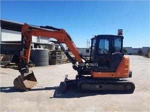 Excavatrice compacte d'occasion HITACHI ZX65 du Japon, 6 tonnes, bon état, prix abordable - Product Image 3