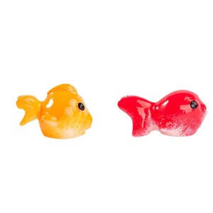Décorations de poissons rouges miniatures en résine pour aquarium, ornements de bureau, poissons colorés, cadeau artisanal - Product Image 5