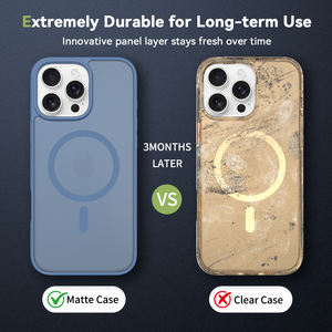 เคสกันลื่นแม่เหล็กสำหรับ iPhone 16 Pro Max แบบ <span class=keywords><strong>2</strong></span> in 1 วัสดุ TPU+<span class=keywords><strong>PC</strong></span>+N52 แม่เหล็ก 2400GS สำหรับ iPhone 15 14 Pro - Product Image 6