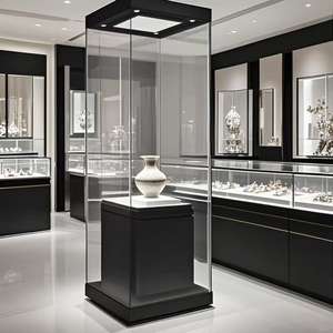 Vitrina de Exhibición de Museo de Alta Gama Personalizada, Vitrina de Vidrio para Exhibición de Objetos Culturales y Arte - Product Image 6