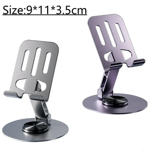 Smart Home Products Aluminum Alloy <b>Tablet</b> Holder for Adjustable Folding Lazy Desktop Live Mobile Phone <b>Stand</b> Mount - Product Image 4